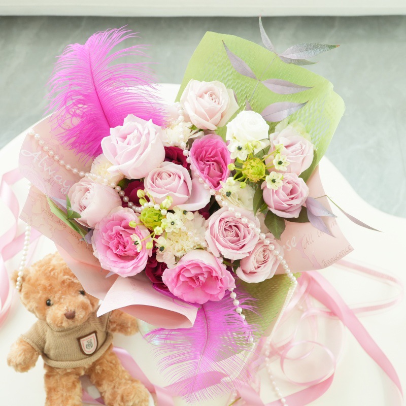 Wedding Supply Shops - Flower Shop Bouquet Packaging Paper Gift