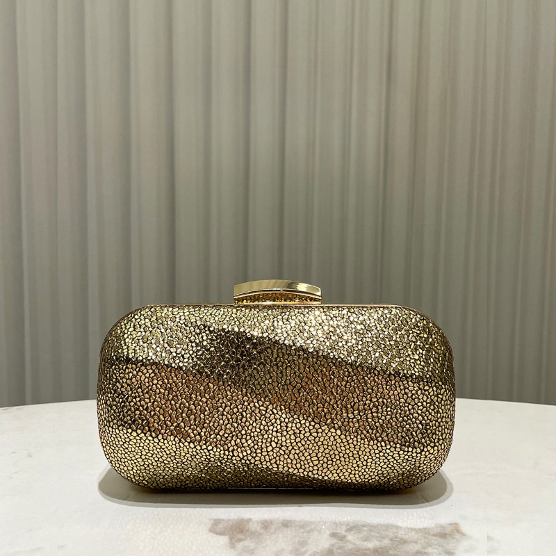 Wedding Vendor - Glitter Metallic Texture Evening Bags for