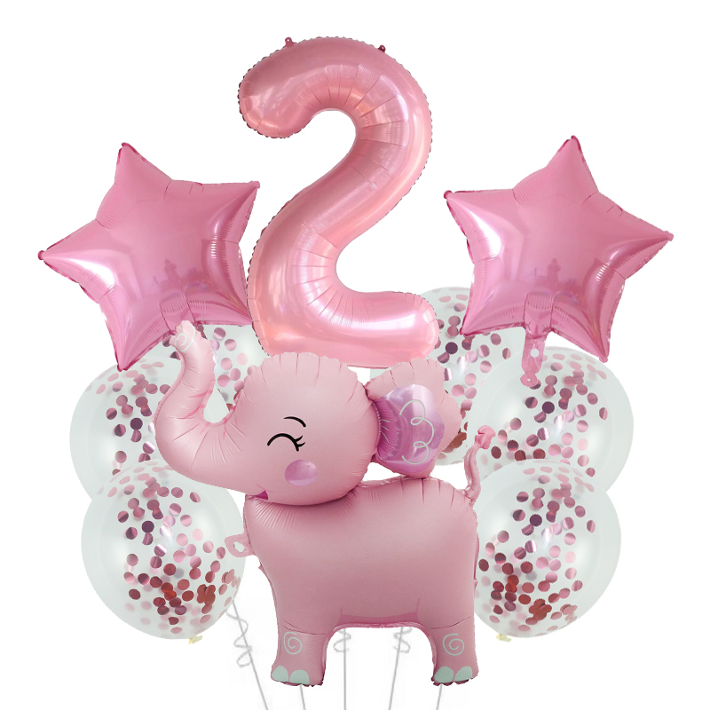 10pcs Wild Animal Balloons Cut - огляд і ціна Wedding Zoo