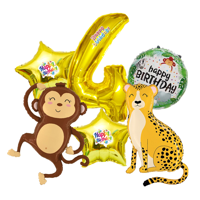 Monkey Leopard Zoo Numbers 0-9 - огляд і ціна Wedding Zoo