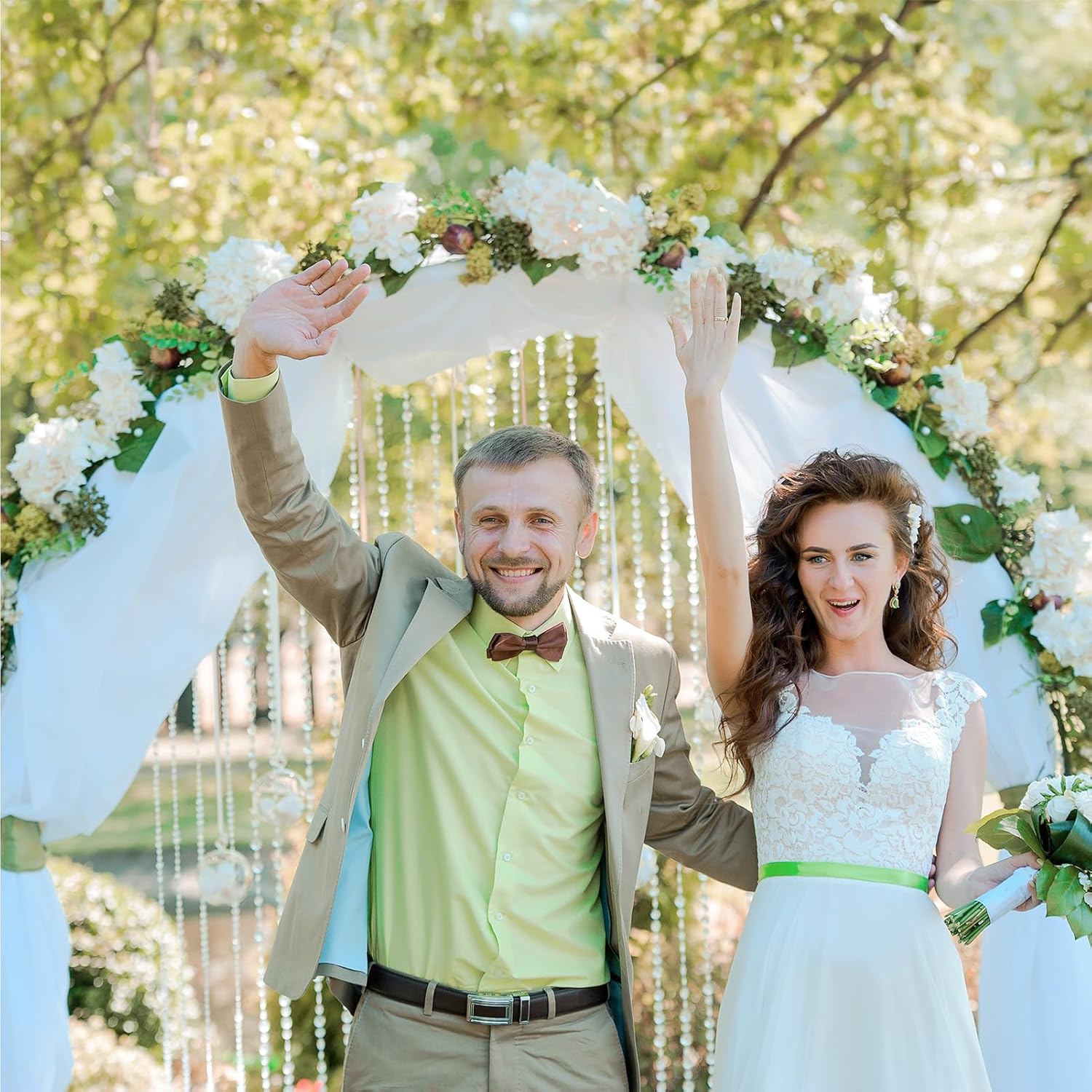 304 Pieces Bulk White Silk Art - огляд і ціна Wedding Supply Bulk