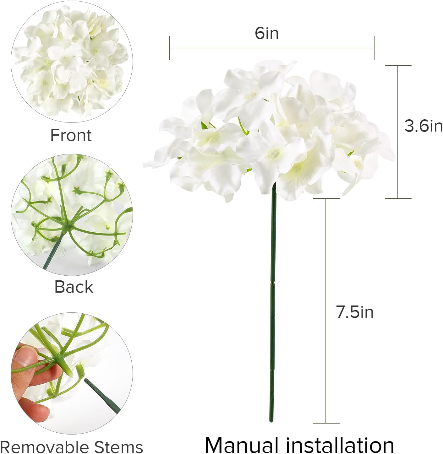 304 Pieces Bulk White Silk Art - огляд і ціна Wedding Supply Bulk