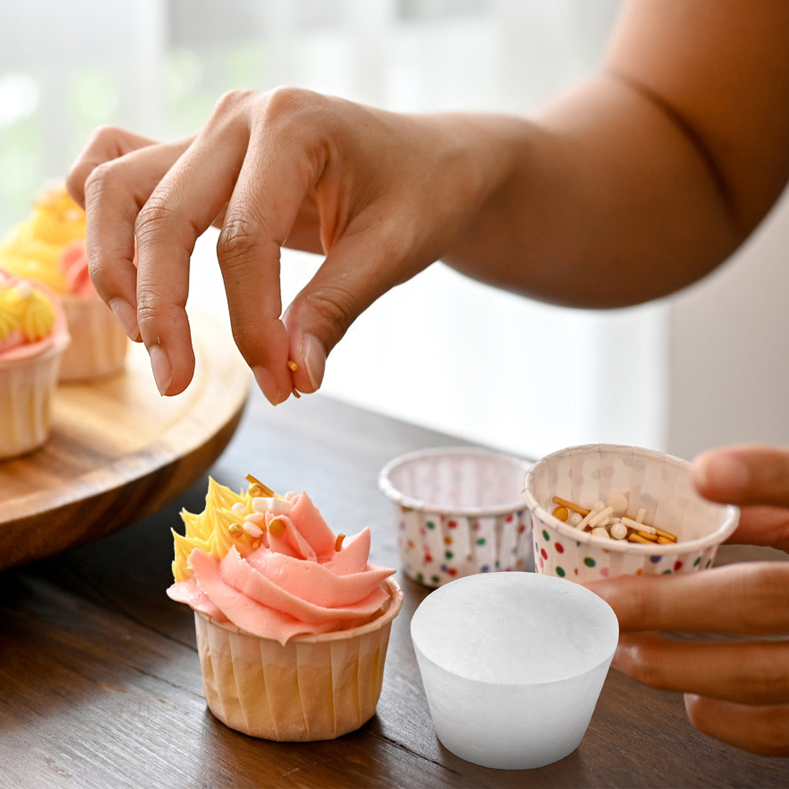 20Pcs Cake DIY Cupcake Foams S - огляд і ціна Wedding Cake Supply