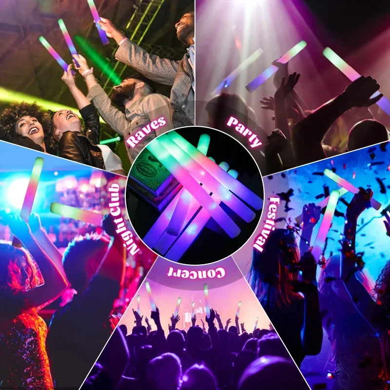 15/30Pcs LED Glow Sticks Bulk  - огляд і ціна Wedding Supply Bulk
