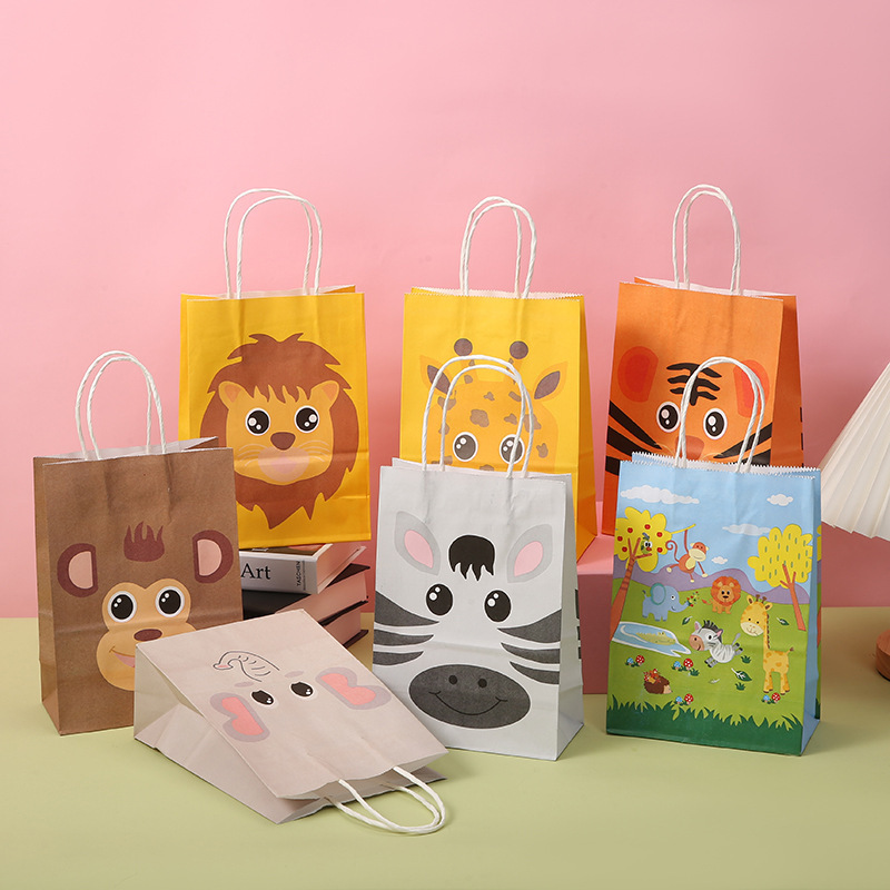 7pcs Cute Cartoon Zoo Animals  - огляд і ціна Wedding Zoo