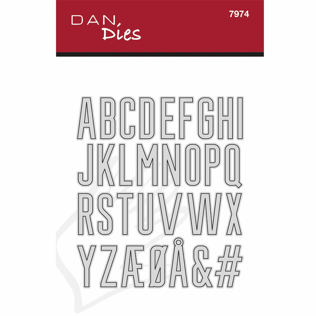 Stort T-Shirt Alfabet – Store  - огляд і ціна The Wedding Supply Store