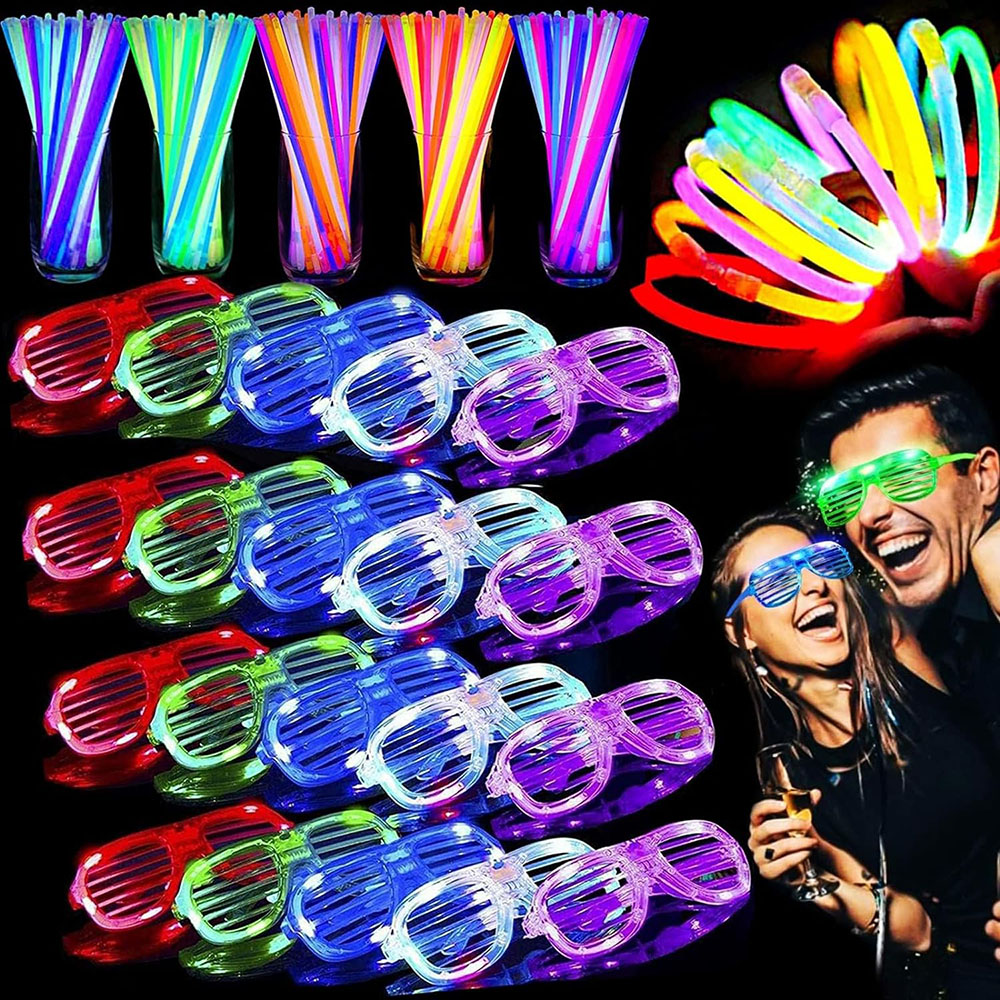 136Pack Glow in The Dark Light - огляд і ціна Wedding Supply Bulk