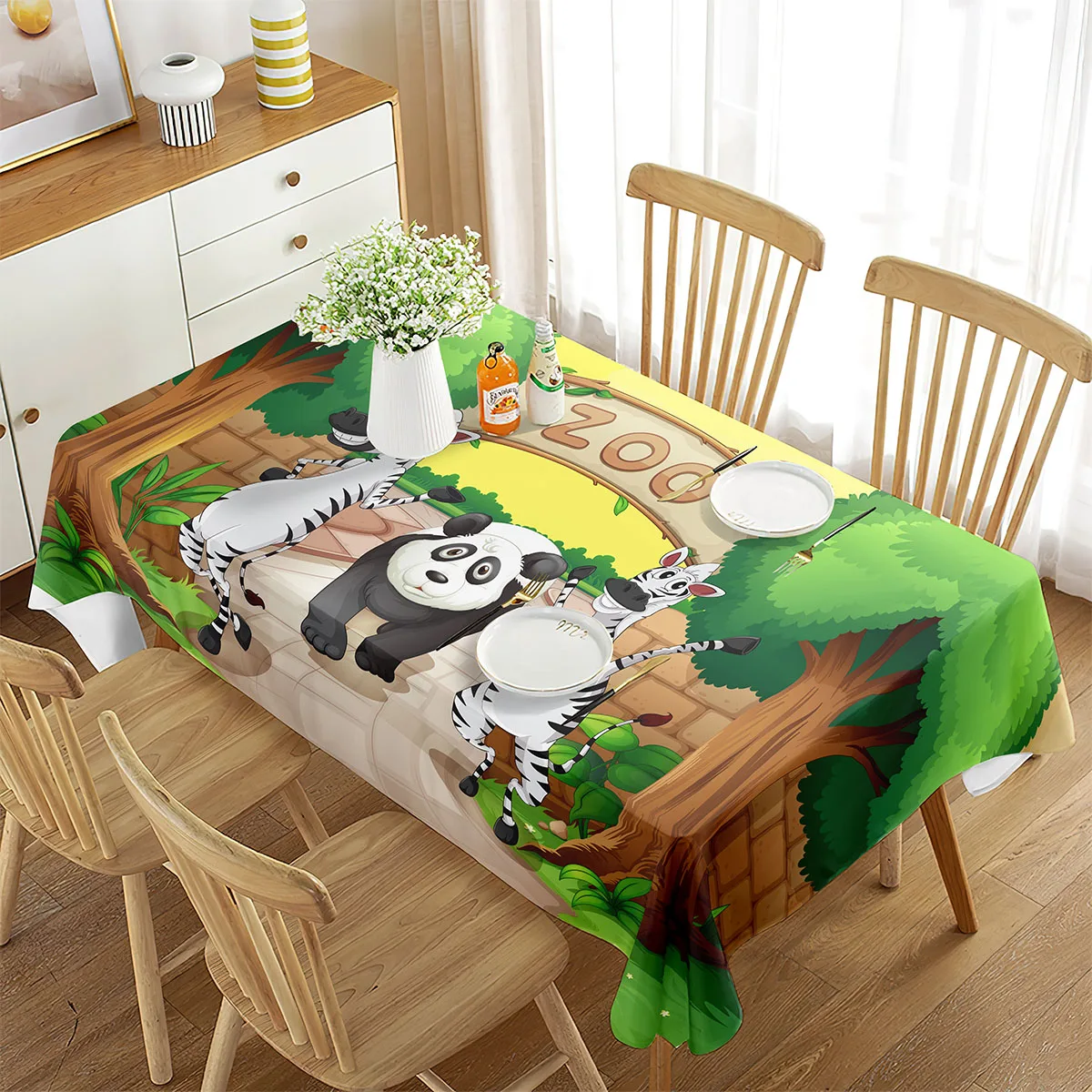 Zoo Tablecloth Happy Zoo Eleph - огляд і ціна Wedding Zoo