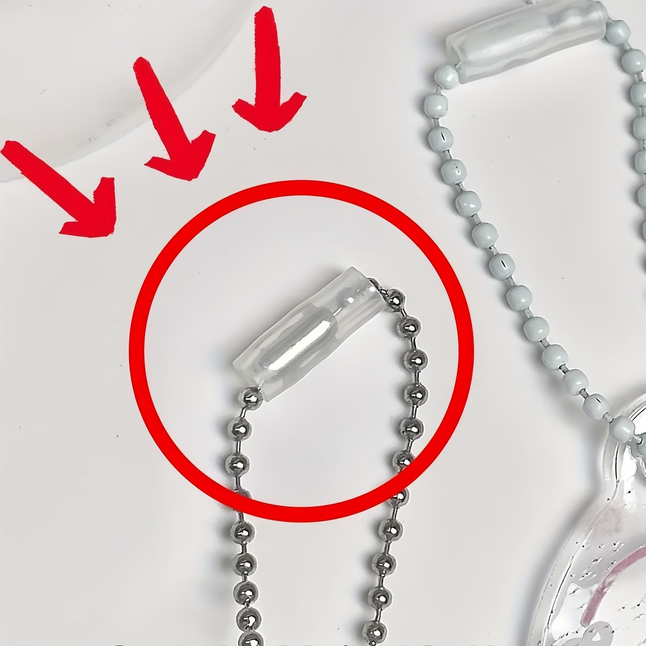 Bead Chain Protective Covers:  - огляд і ціна Place Card Holder