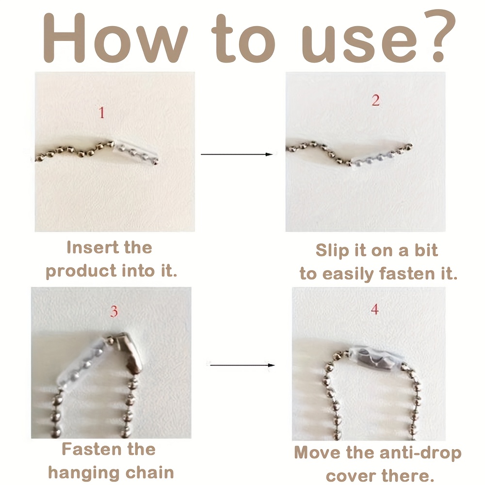Bead Chain Protective Covers:  - огляд і ціна Place Card Holder