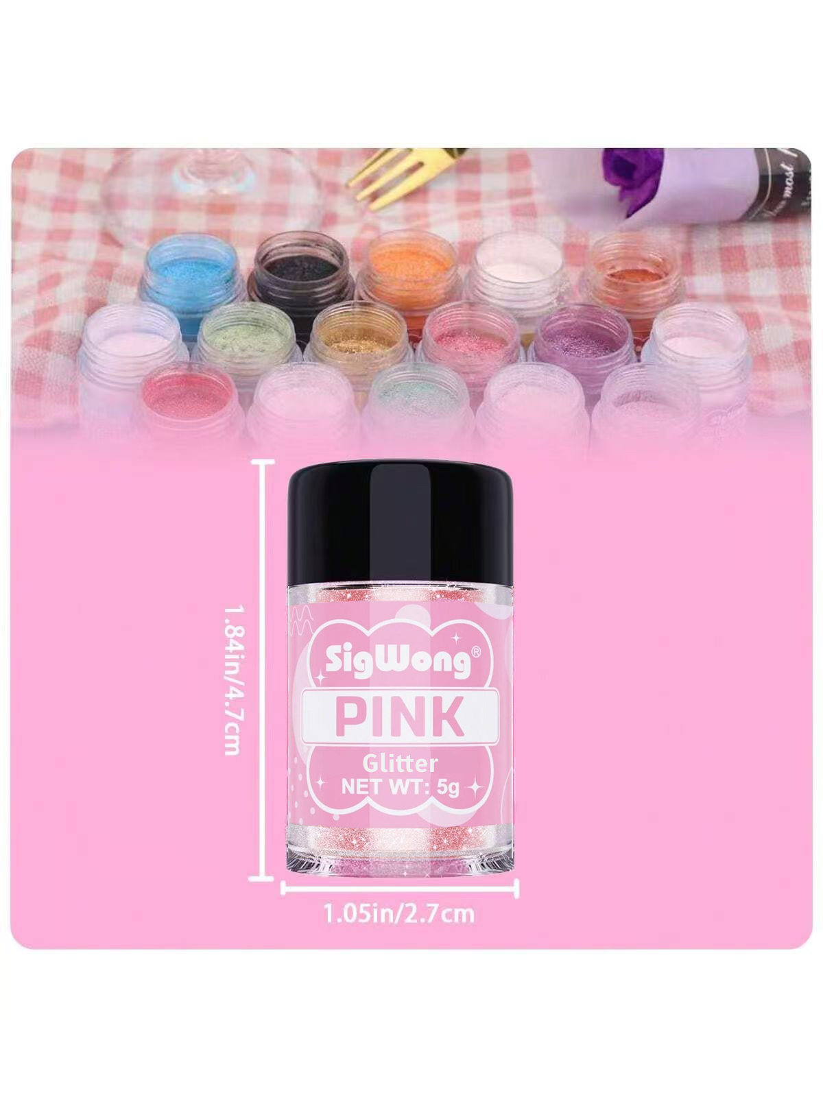 Glitter Powder,Glitter for Dri - огляд і ціна Wedding Cake Supply
