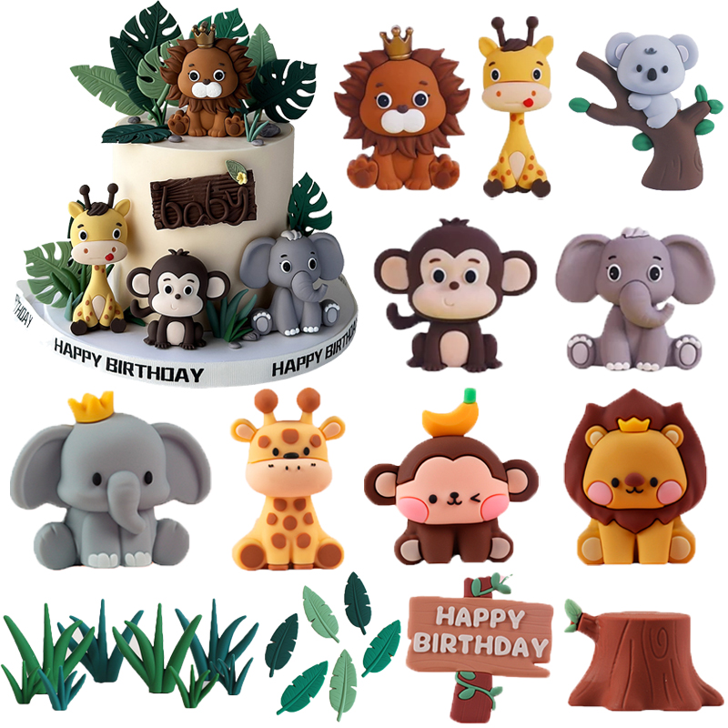 New Forest Jungle Animals Cake - огляд і ціна Wedding Zoo