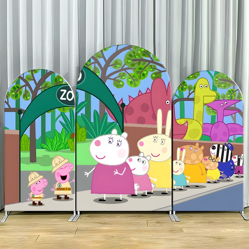 2D Flat Arch Backdrop Cover Si - огляд і ціна Wedding Zoo