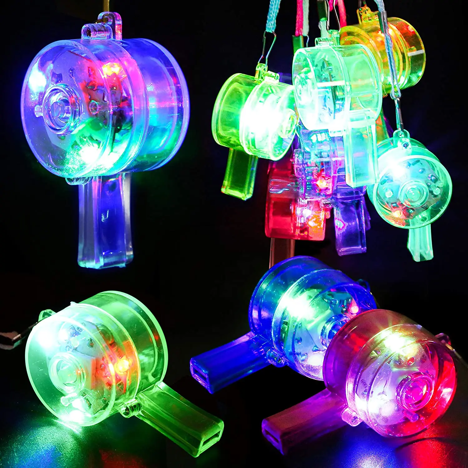 LED Light Up Whistle Glow Whis - огляд і ціна Wedding Supply Bulk