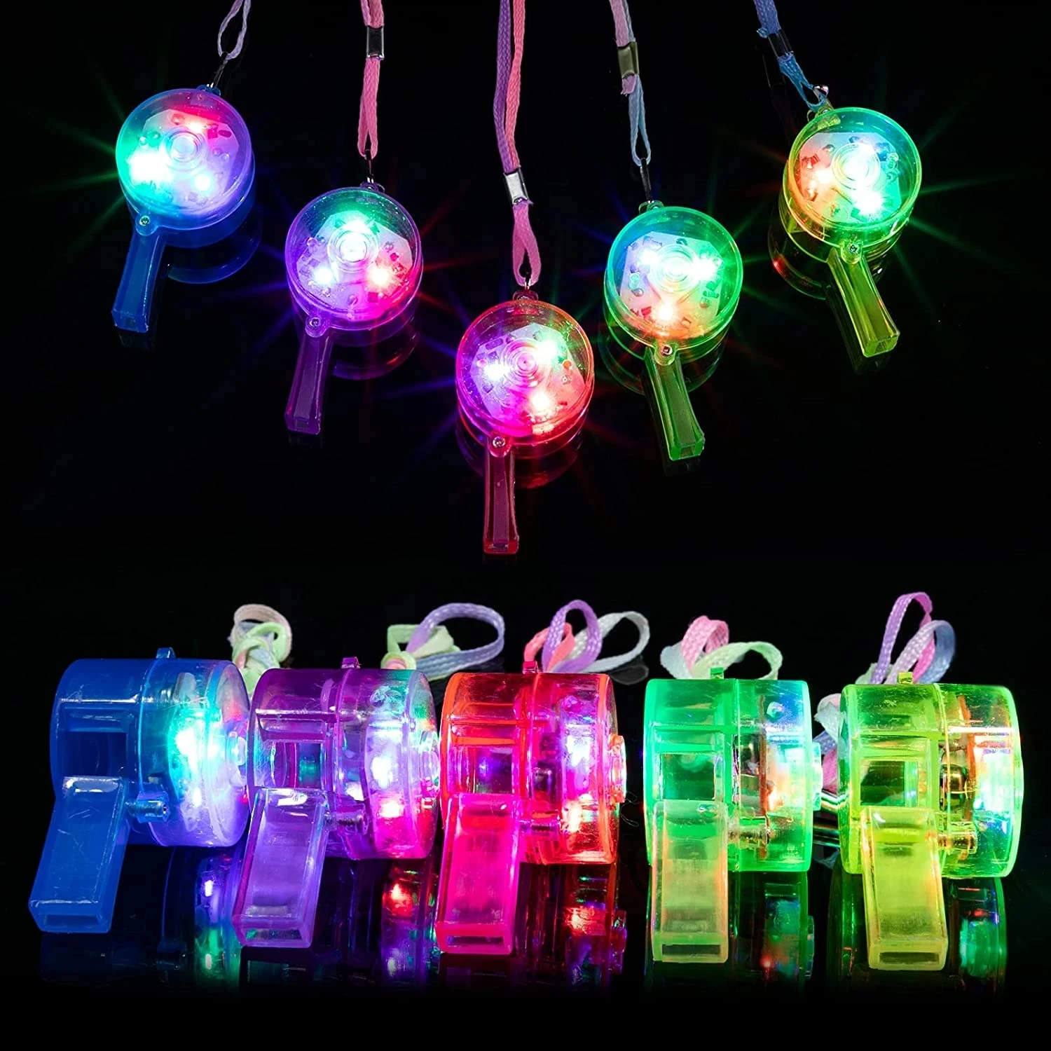 LED Light Up Whistle Glow Whis - огляд і ціна Wedding Supply Bulk