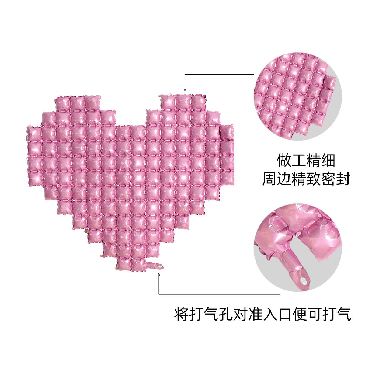 Large Red Heart Foil Love Ball - огляд і ціна Wedding Supply Shops