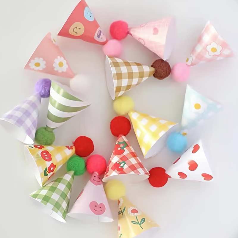 15Pcs/SET Mini Birthday Hat Ca - огляд і ціна Wedding Cake Supply