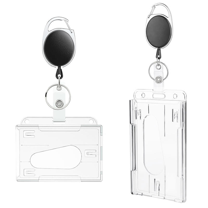 Transparent Cards Slots ID Tag - огляд і ціна Place Card Holder