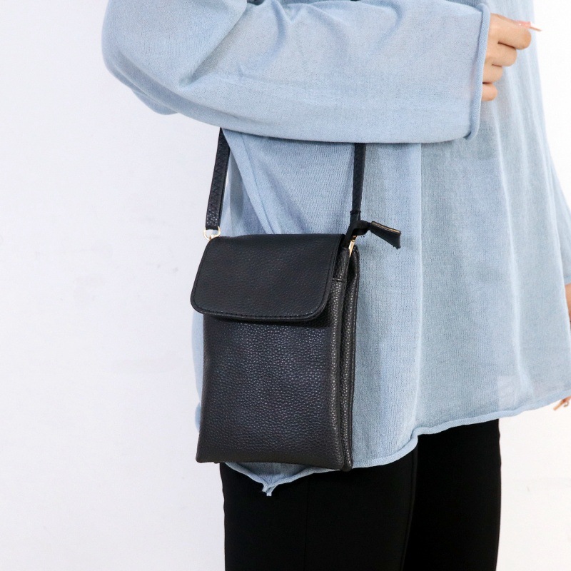 Women Leather Crossbody Phone  - огляд і ціна Place Card Holder