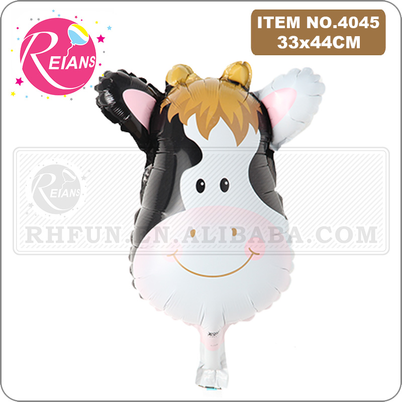Mini Animal Head Foil Balloon, - огляд і ціна Wedding Zoo