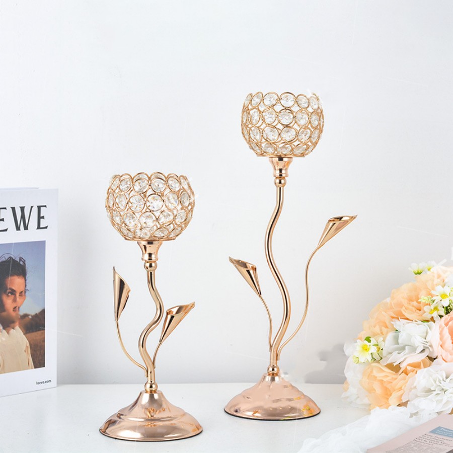 Gold Crystal Candle Holder, Ir - огляд і ціна Unity Candle Set