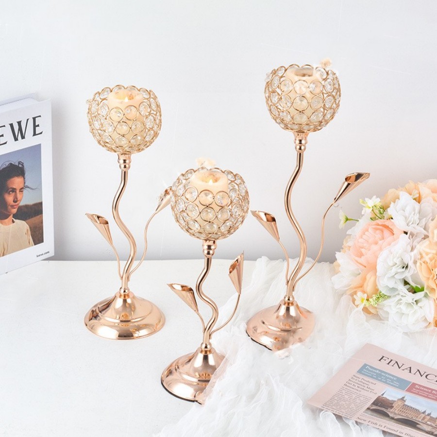 Gold Crystal Candle Holder, Ir - огляд і ціна Unity Candle Set