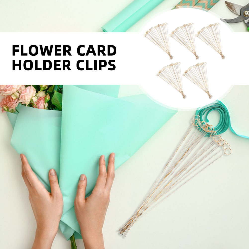 100Pcs Floral Place Card Holde - огляд і ціна Place Card Holder